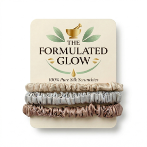 100% Pure Mulberry Silk Scrunchie Set